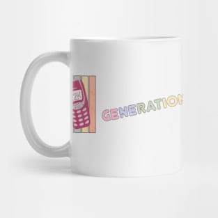 Millennial Generation Y • Mobile Phone Mug